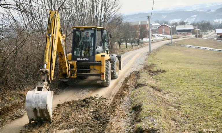 Завршено асфалтирање Брковића пута у Мотикама